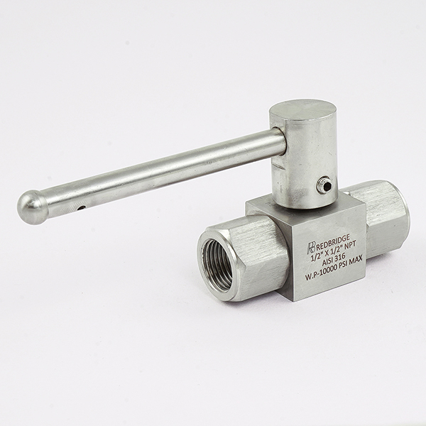 1/2" BALL VALVE ( ROUND HANDLE )